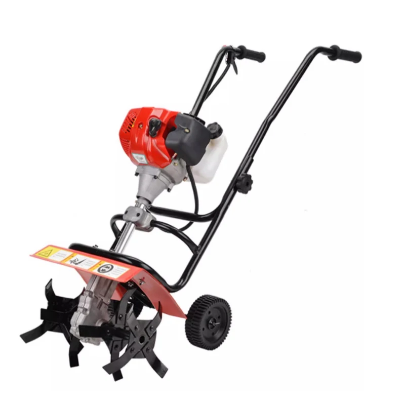 آلة تحول التربة الدوارة لتخفيف التربة، آلة إزالة الأعشاب الضارة ذات الحراثة الصغيرة، إطار قابل للتعديل متعدد الوظائف