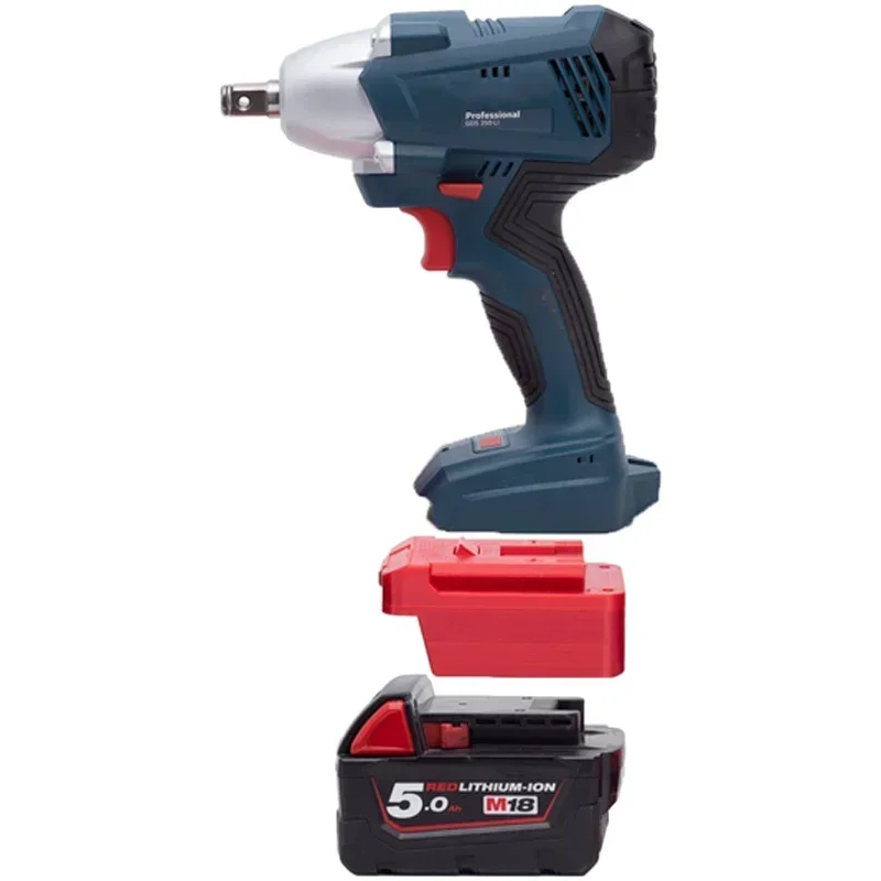 Bosch 18V 리튬 이온 도구용 어댑터/컨버터는 밀워키 18V 리튬 이온 배터리 어댑터 전동 공구 액세서리로 변환됩니다.