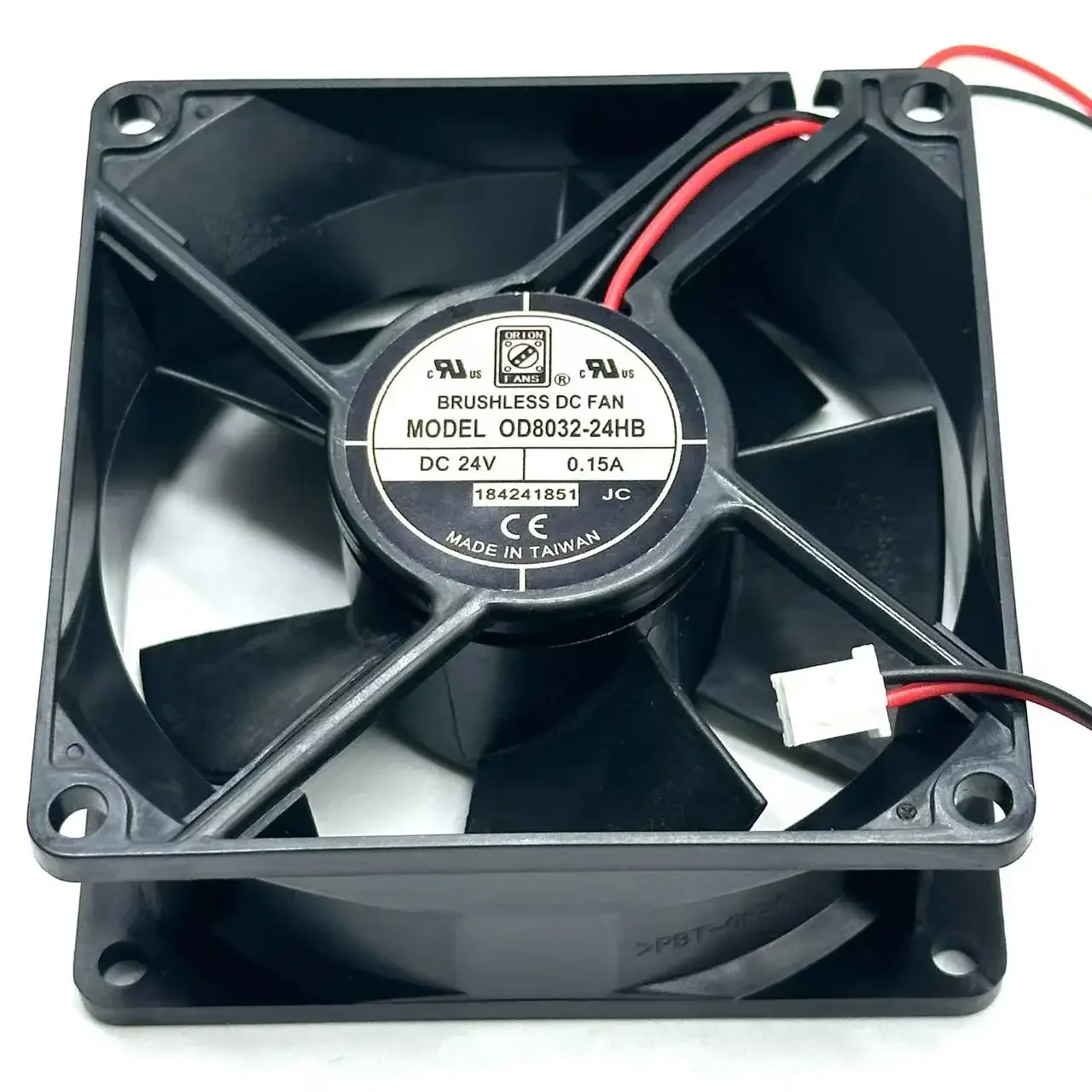 ORION OD8032-24HB DC 24V 0.15A 80x80x32mm 2-Wire Server Cooling Fan