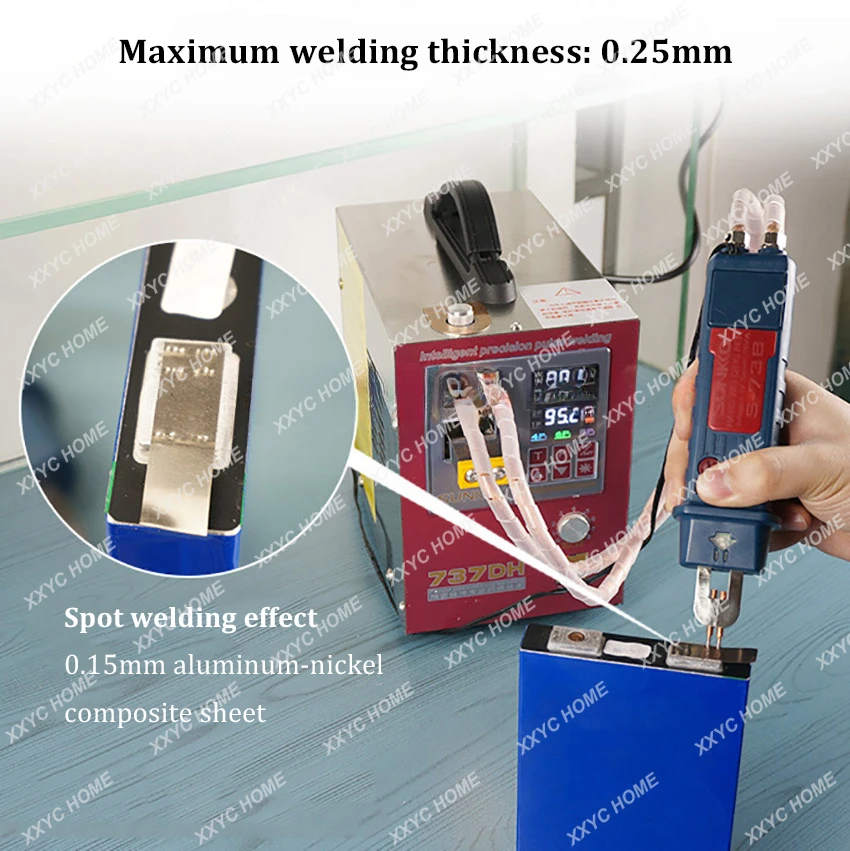 SUNKKO 73B Integrated Spot Welding Pen Automatic Trigger Switch DIY Precision Soldering Pens For 737G+ 737DH 709AD+ Spot Welding