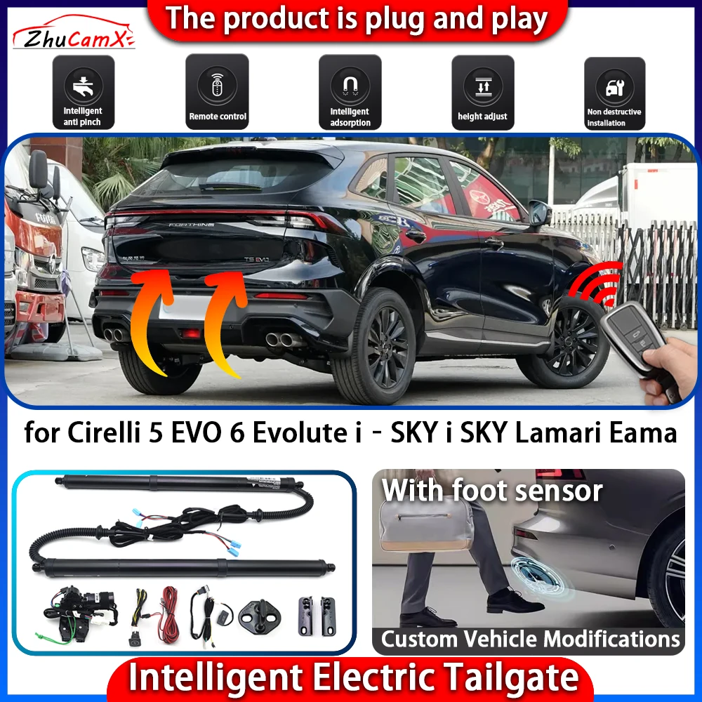 

Smart Powered Tailgate System for Cirelli 5 EVO 6 Evolute i‑SKY i SKY Lamari Eama Automatic Intelligent Trunk Lift Control Ki