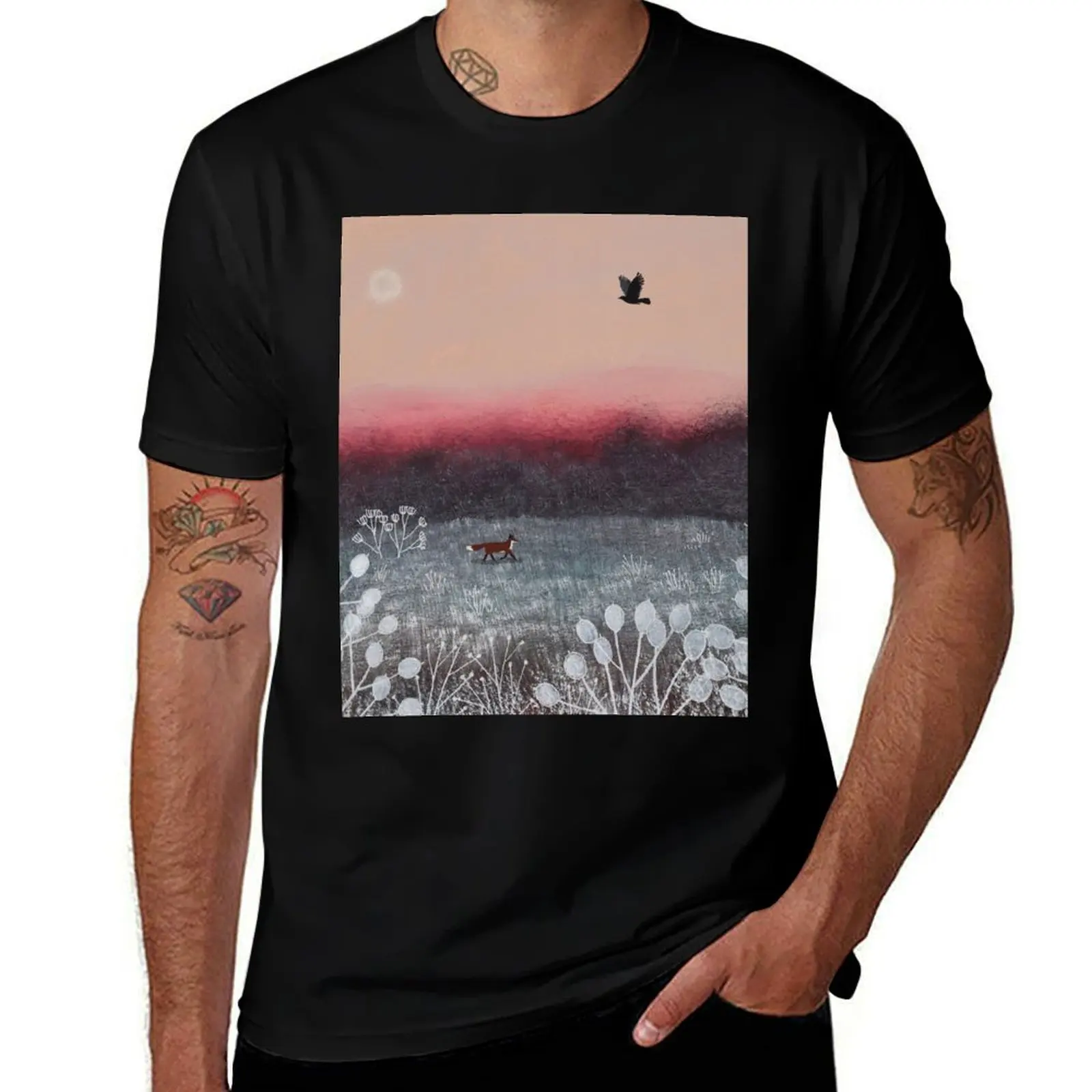 Frosty Dawn T-Shirt Simple Casual Short Sleeve Tee T-Shirt