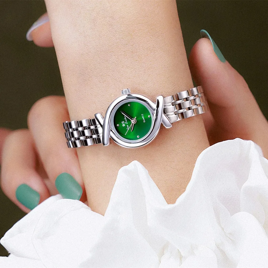 UTHAI CQ478 Orologio da donna alla moda e lussuoso, orologi al quarzo impermeabili e squisiti, regali di orologi, orologi da donna