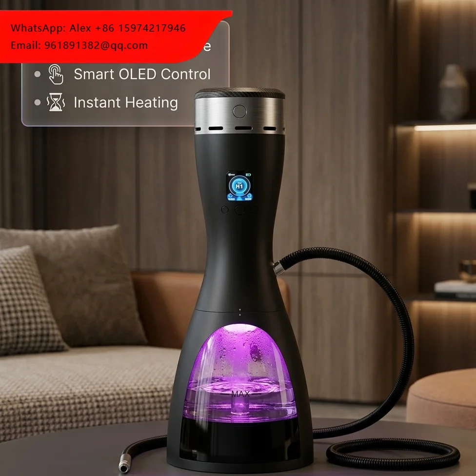 

Electronic Hookah Electric Shisha Smart Hookah No Charcoal Wholesale Bulk Lukah Hookah Factory