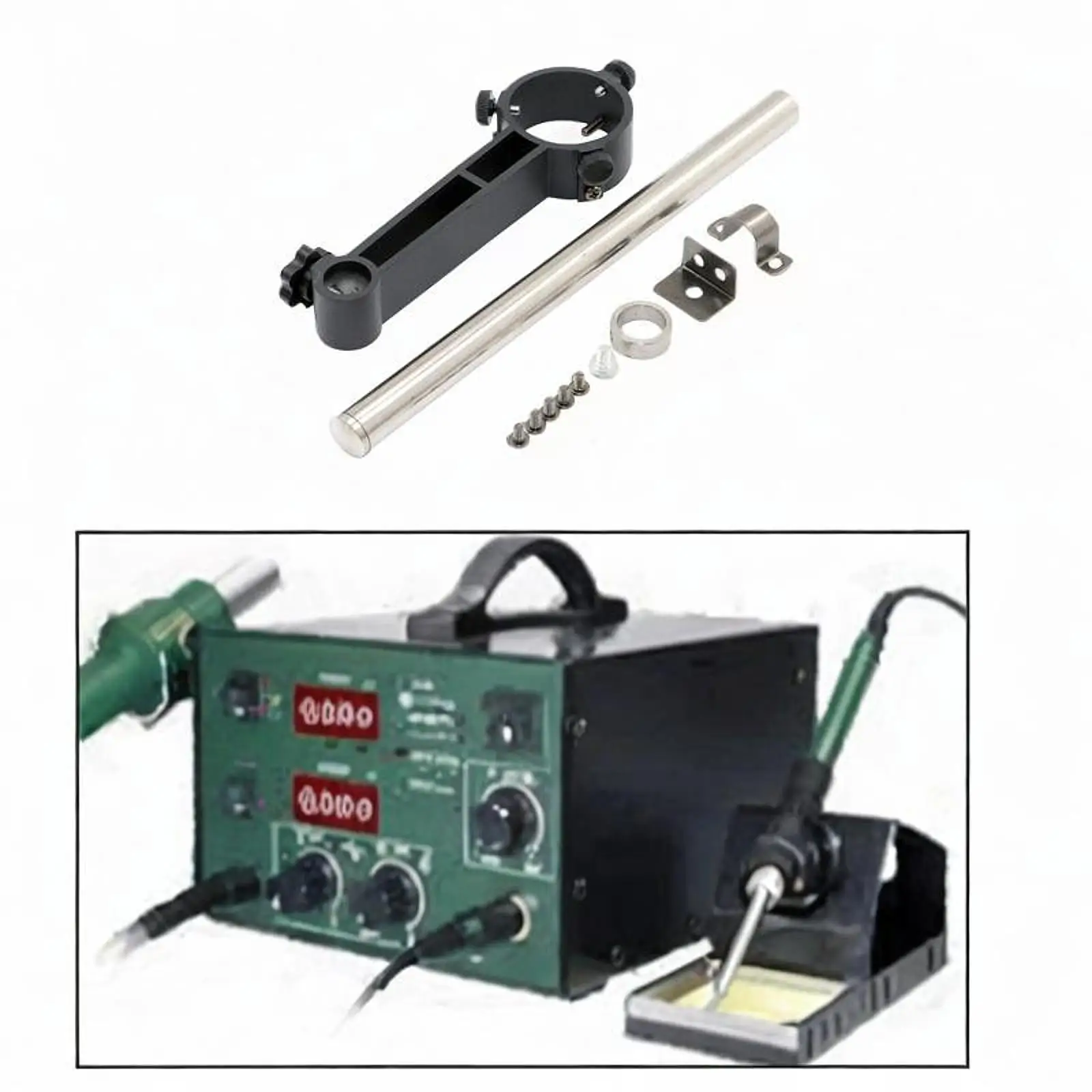 Stazione di saldatura Supporto per attrezzi ad aria calda Comodi parti pratiche per officina