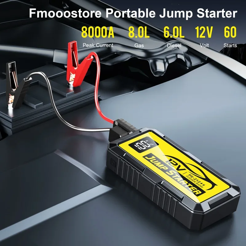 

12V Large Capacity Car Battery Igniter for Emergency Starting Power Supply of Automobiles