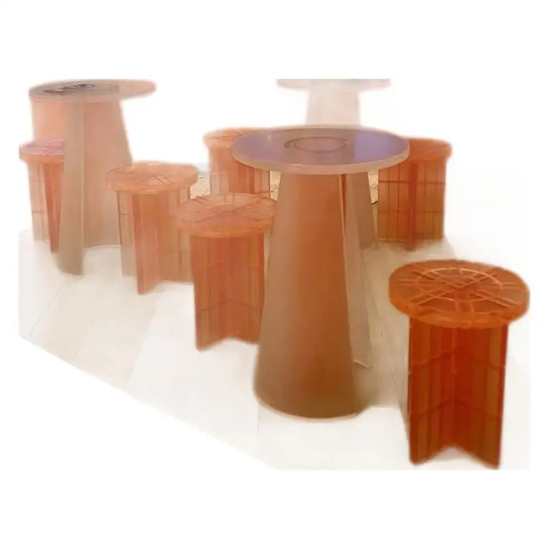 

Acrylic furniture milk tea shop coffee bar transparent chair stool table creative coffee table