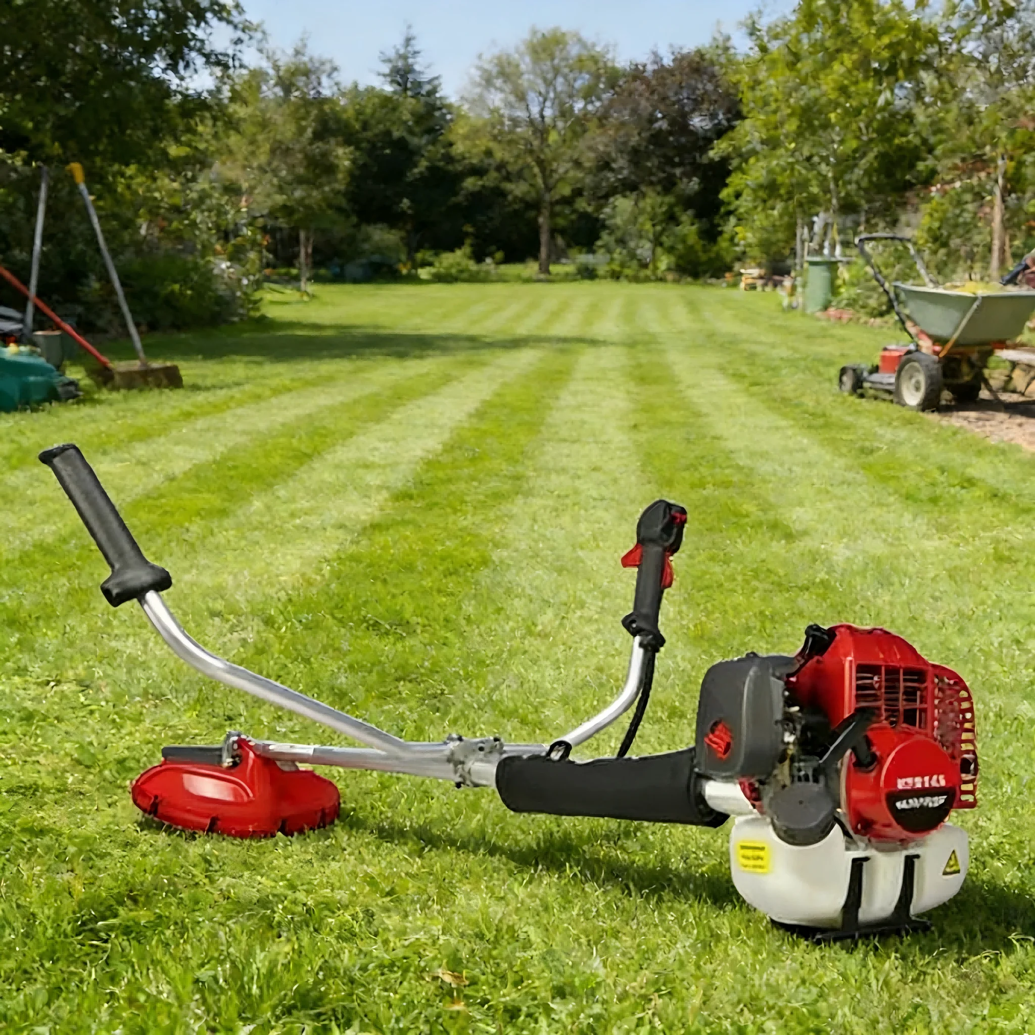 

Профессиональная бензиновая косилка-кусторез HUS143 (41,5 куб. см) для травы и кустов, оптовая продажа напрямую с завода, хит продаж, высокое качество