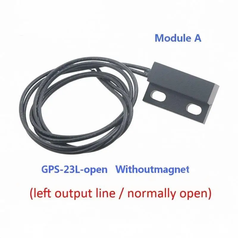 GPS-23 Normally Open and Normally Closed Proximity Switch, Magnetic Control Magnet, Pneumatic Reed Switch with Hole and Wire