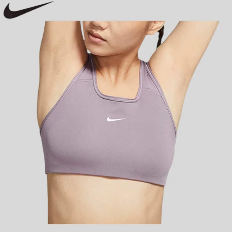 Nike 2Pcs Basic Printed Sports Bra Vest Ladies Jogging Basketball Daily Wear SetFN5857-100+BV3637-532 view 4