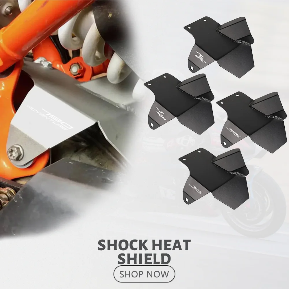 

2024 2023 Motorcycle Parts For 790 Adventure R 790 ADV S/R 790ADV 890ADVENTURE Rear Shock Heat Shield Exhaust Pipe Protection