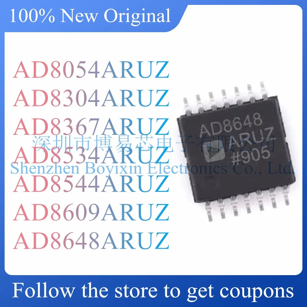 

NEW AD8054ARUZ AD8304ARUZ AD8367ARUZ AD8534ARUZ AD8544ARUZ AD8609ARUZ AD8648ARUZ