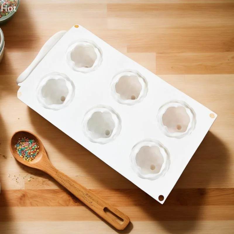 

3D 6 Cavity Planet Mousse Cake Mold Jelly Pudding Chocolate Silicone Mould DIY Plaster Soap Model Kitchen Baking Tools