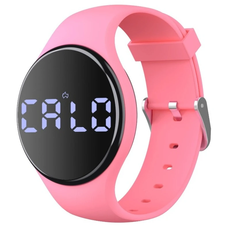 Step Counting Smart Sports Bracelets Waterproof Touch Setting Clock Bracelet Children Fashion Environmental TPU Wrist Strap Gift