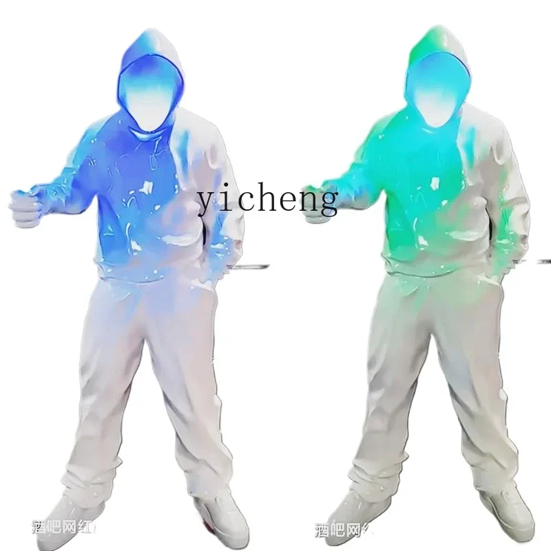 

faceless sweater boy sculpture decoration floor-to-ceiling large ornament home decor decoration home