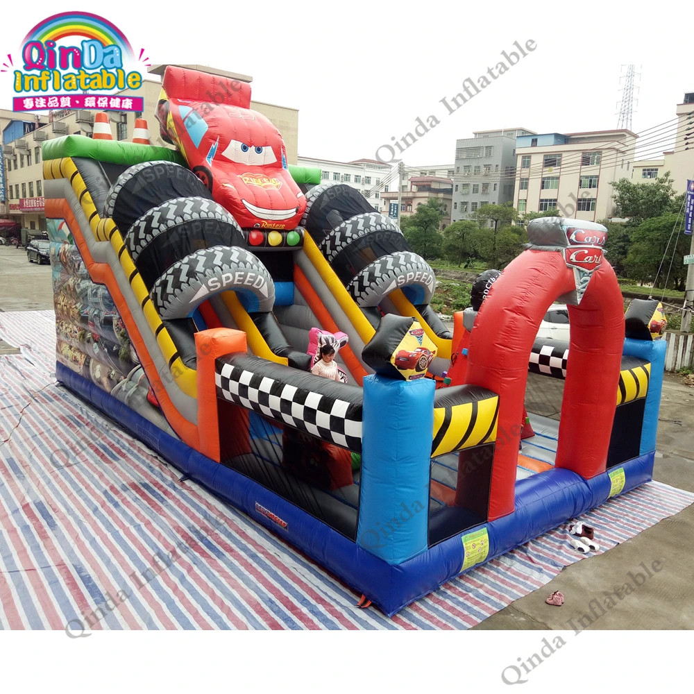 Modern Design Construction Truck Inflatable Bounce House For Sale