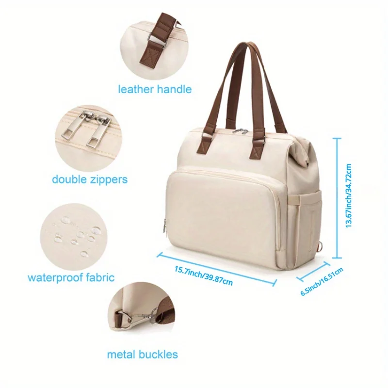 Mummy Bag New Large Capacity Multi-function Three-way Diagonal Span Insulation Maternity Package Baby Bag Mummy Bag Backpack