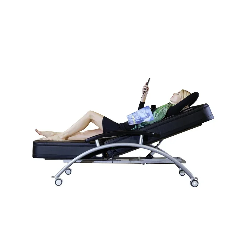 Best v3 price 3d foldable thermal jade stone electric massage bed with LCD screen