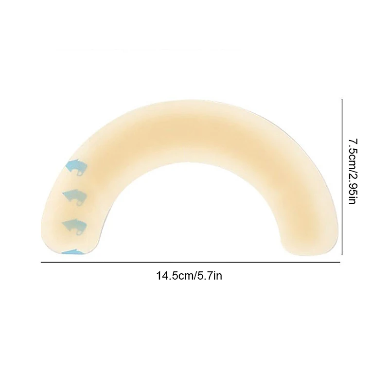 1 pçs hidrocolóide elástico tiras de barreira de ostomia saco de colostomia à prova dwaterproof água vazamento adesivo de pele fita de barreira de ostomia
