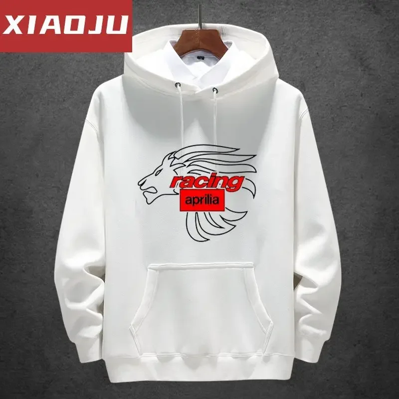 High Quality Apulia Aprilia Hooded Sweater Motorcycle Heavy Locomotive Culture Clothes Men's and Women's Fleece Jacket Top