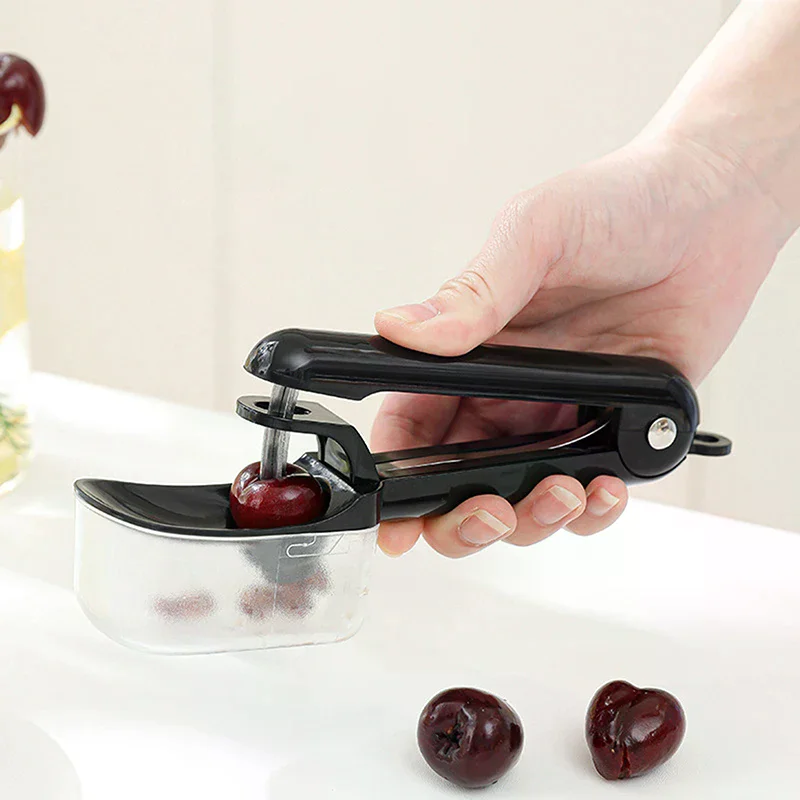 Cherry Pitter,Cherries Corer Pitter Tool With Hand Held Push Design,Cherry Pitter Tool Pit Remover Heavy,Save Time And Space