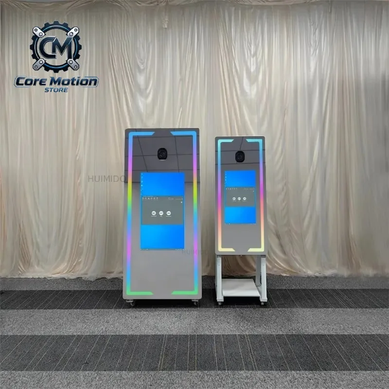 Digital Mirror Photo Booth Touch Screen Mirror Photo Booth with Camera and Printer Mirror Photo Booth view 5