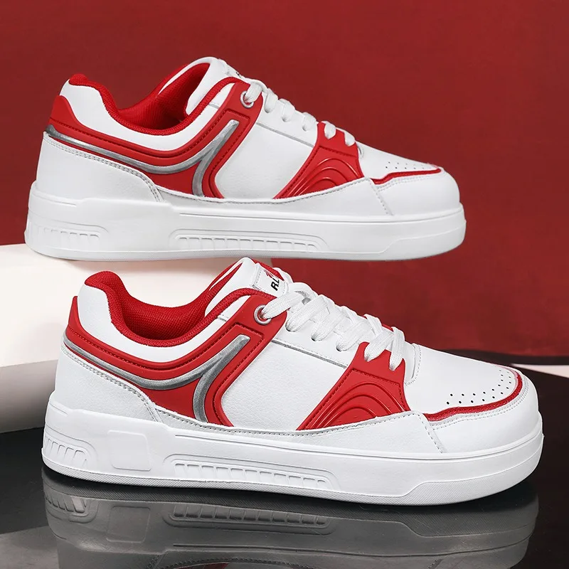 

Мужская обувь для скейтбординга Мужская повседневная обувь Удобные белые кроссовки Легкая прогулочная обувь Мужская спортивная обувь