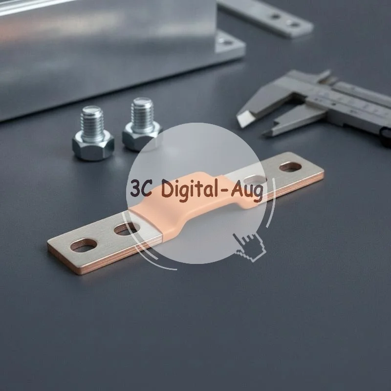 Copper Foil Flexible Connector Busbar for Lithium Battery Pack High Temperature Resistant for E-Bike Battery Use