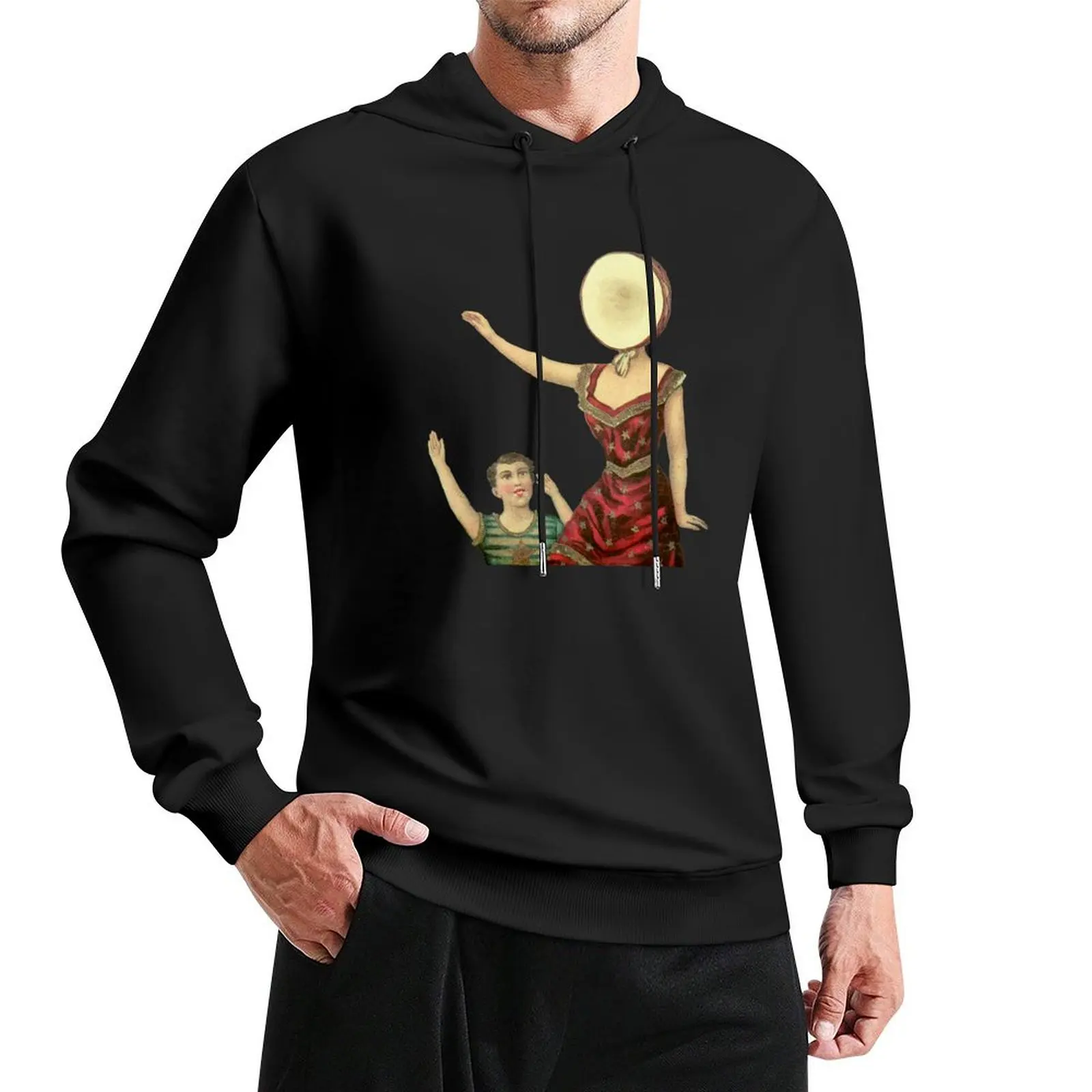 

Neutral milk hotel Pullover Hoodie korean clothes japanese style anime clothes new in hoodies