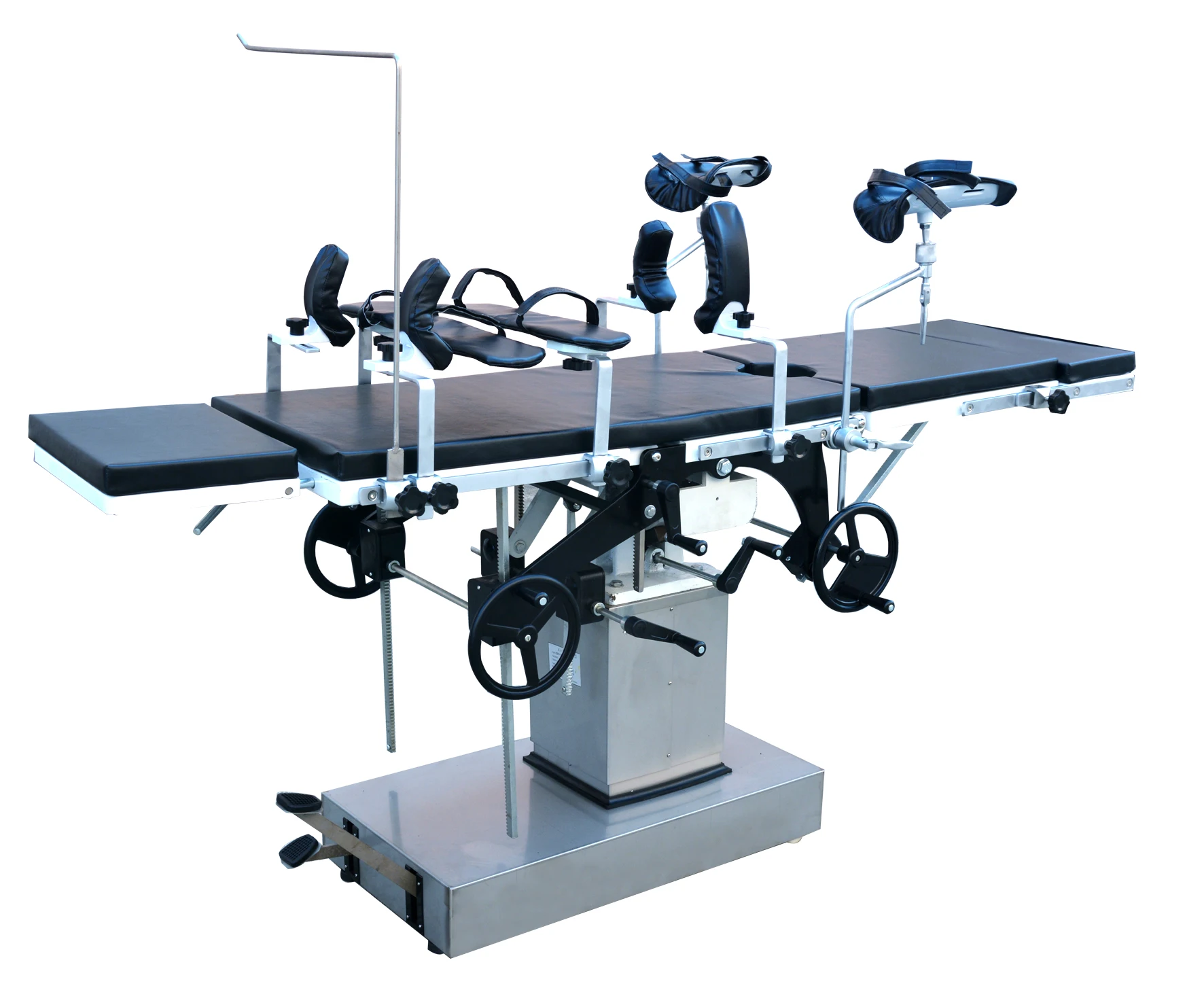 YGS3001 Hot Sale Manual Hydraulic Surgical Operating Table Stainless Steel Gynecological Theatre Bed For Medical Operation Room