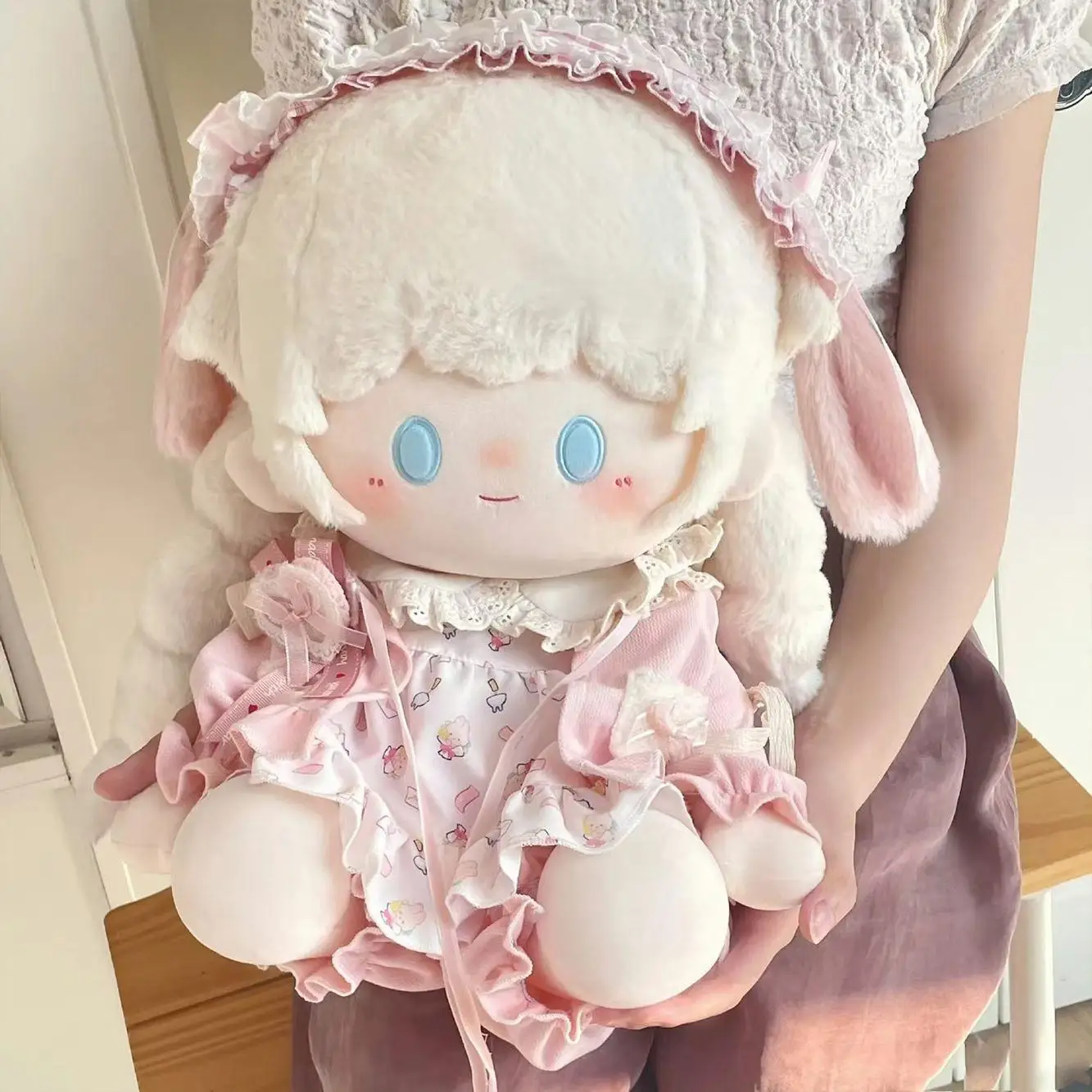 40cmコットンぬいぐるみ服 可愛い座り姿勢 謝礼人形 無属性 セット 在庫あり 夏 ビッグドール服 ドールなし