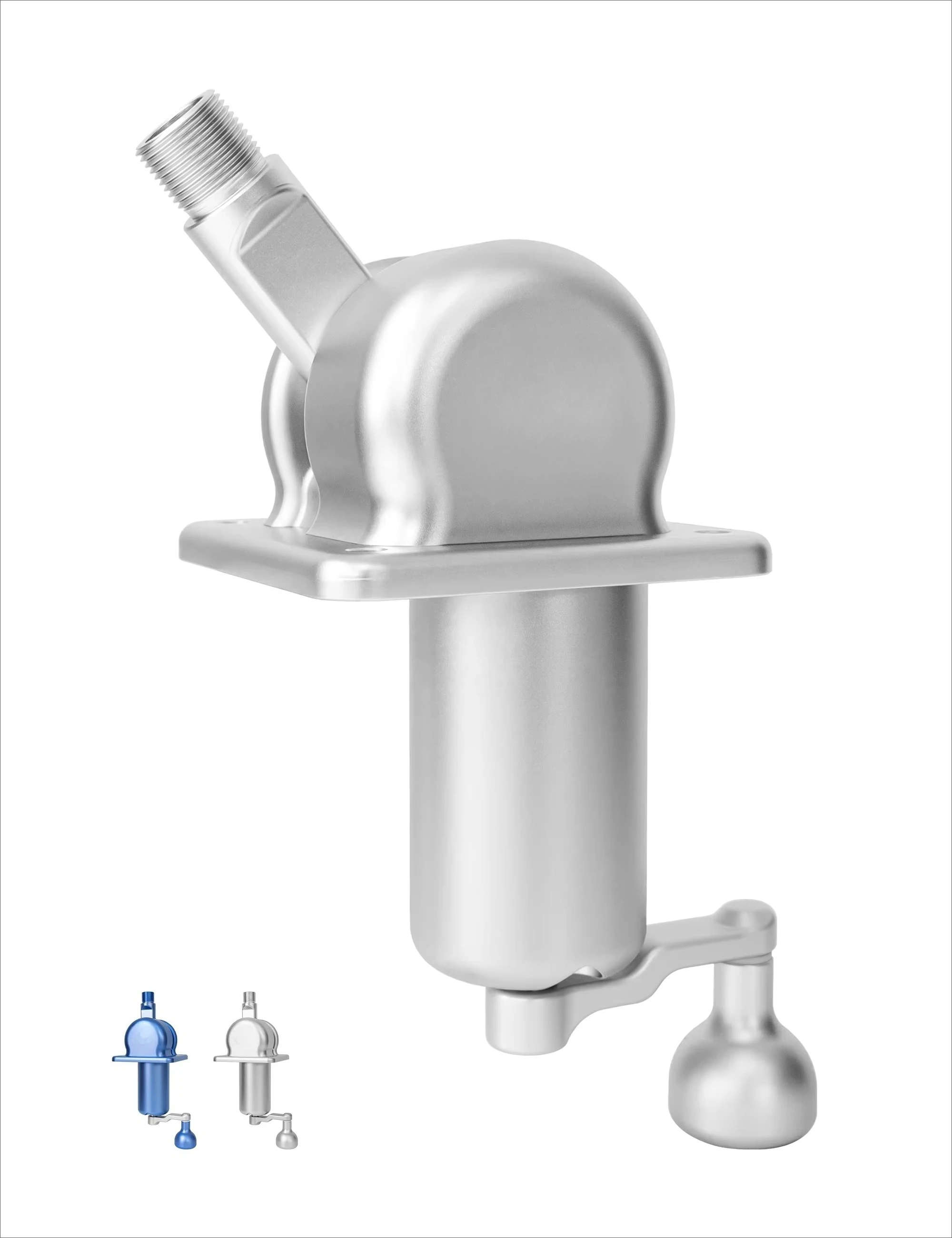 

Manual Antenna Mount Wahoo 38 for Boat T-Top with 90° Adjustable Angle IP66 Waterproof Aluminum for Marine Use