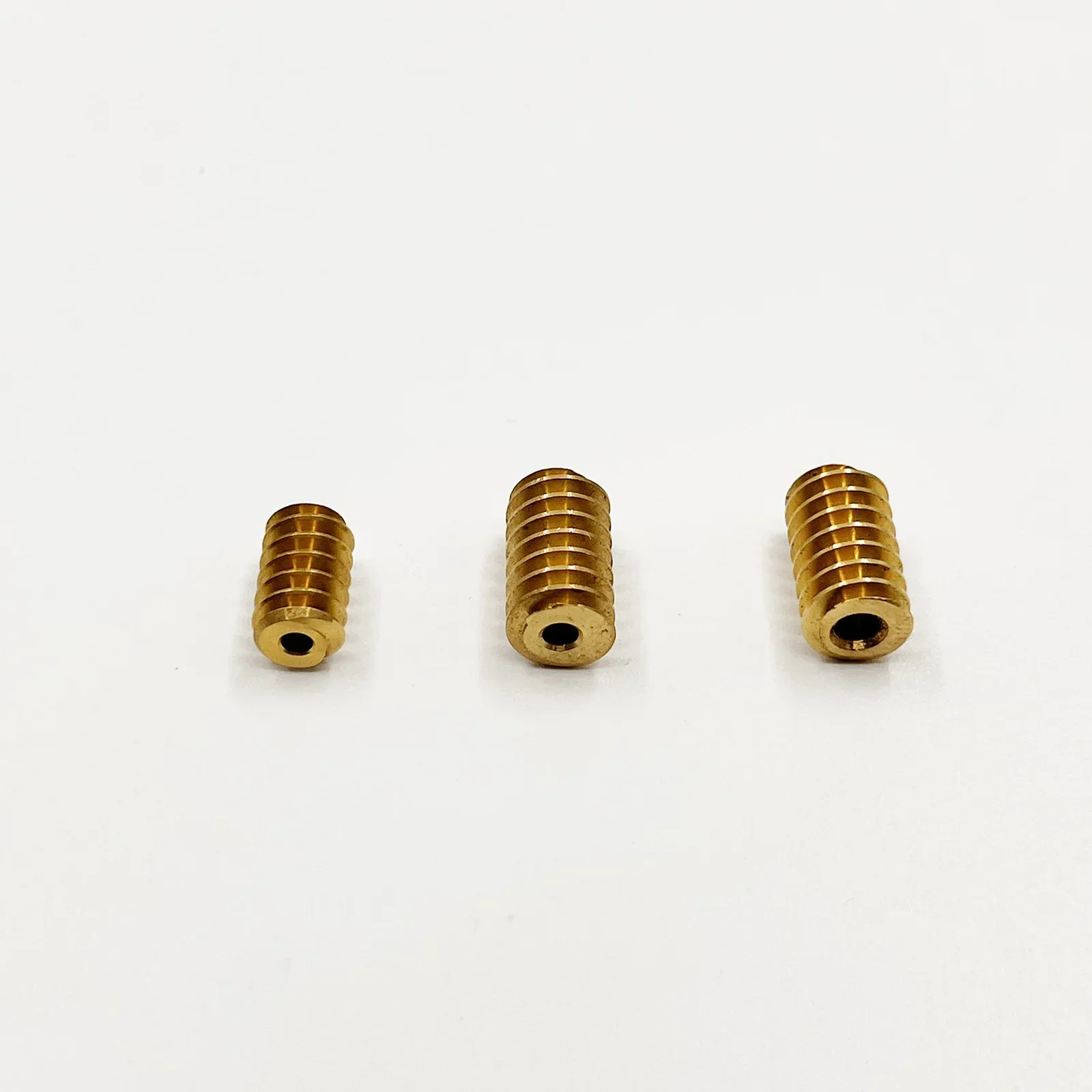 1PC 0.5 Modulus 1.98mm/ 2.28mm/ 2.98mm Aperture Hole Diameter Brass Copper Worm Gear Transimission Gear for 2mm 2.3mm 3mm Shaft