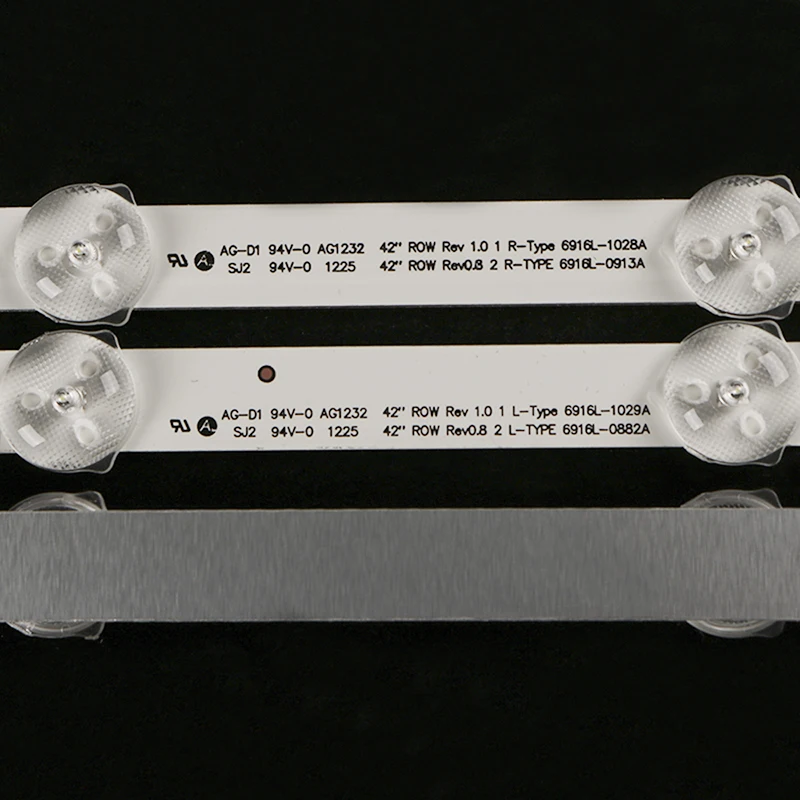 12PCS LED backlight strip TV for LG 6916L-0882A 0913A 6916L-1028A 1029A 42LM340T 42LM3700 42LS3400 42LM3400 LC420DUN SE R2
