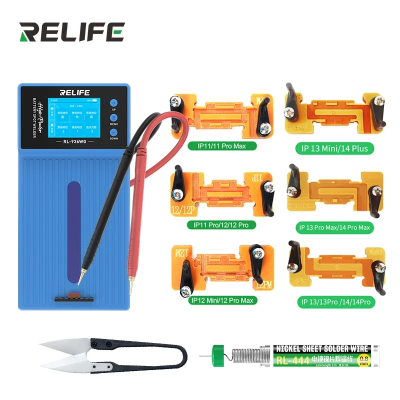 

RELIFE RL-936WG RL-936WE DIY Spot Welder with Quick-Release Pen for Nickel Plate 18650 Battery Spot Welding