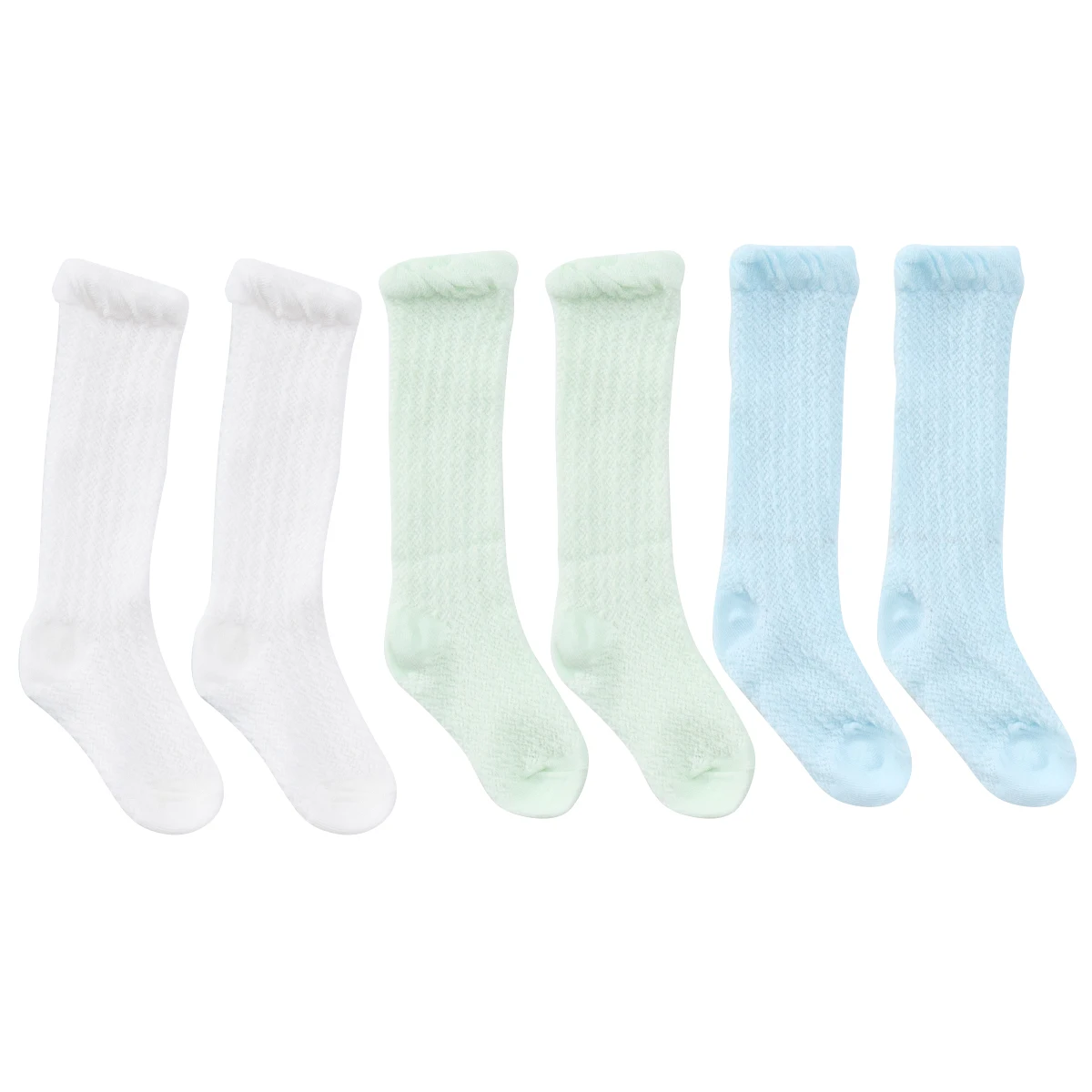 

3pcs 3 Pairs Summer Anti-mosquito Socks Baby Cotton Long Mesh breathable Newborn Spring Autumn Kids Sock Durable Non-slip