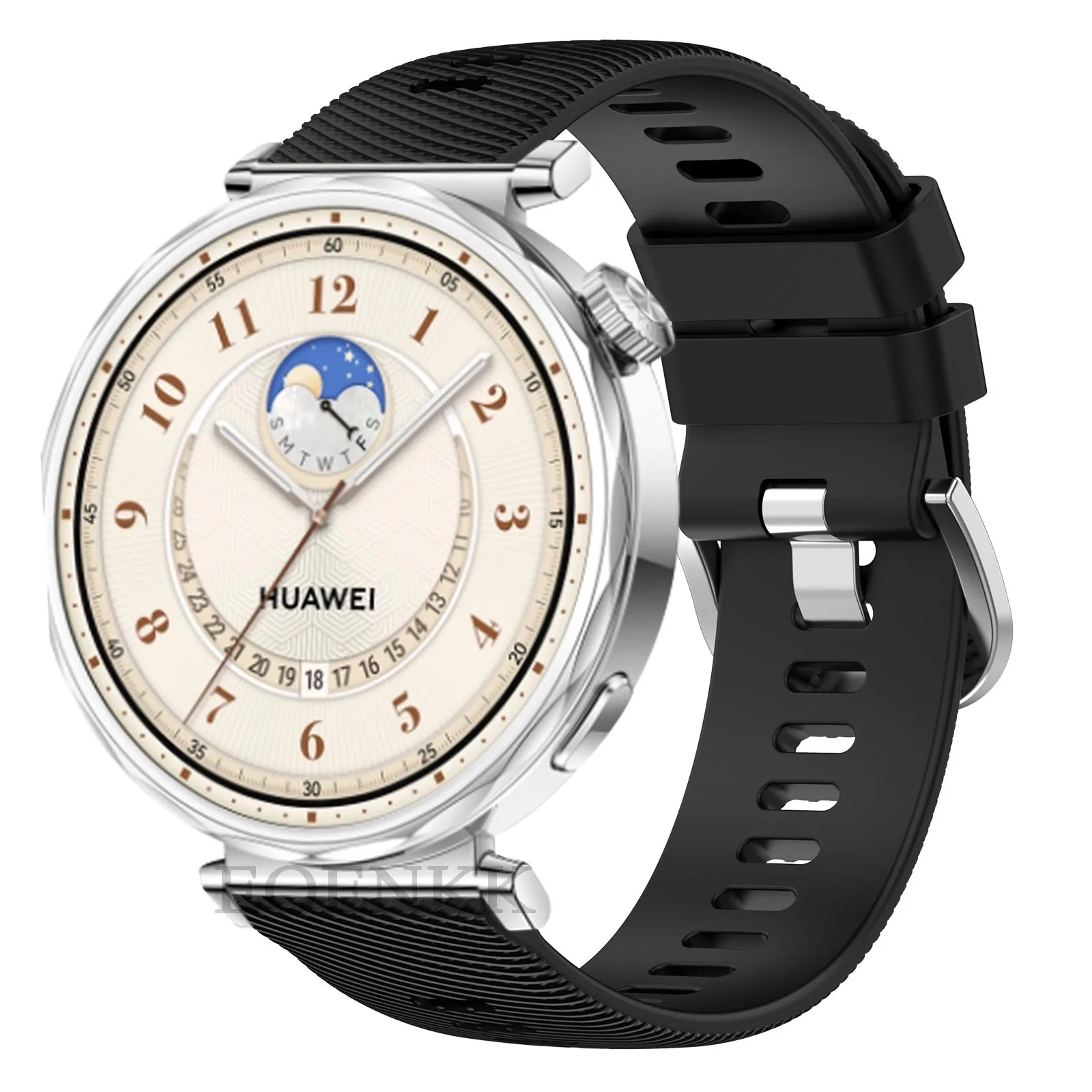 スポーツリストストラップ Huawei 社腕時計 GT5 GT4 41 ミリメートル 46 ミリメートルソフトシリコンリストバンドブレスレットコレア Huawei 社腕時計 GT 5 プロ 42 ミリメートル 46 ミリメートル