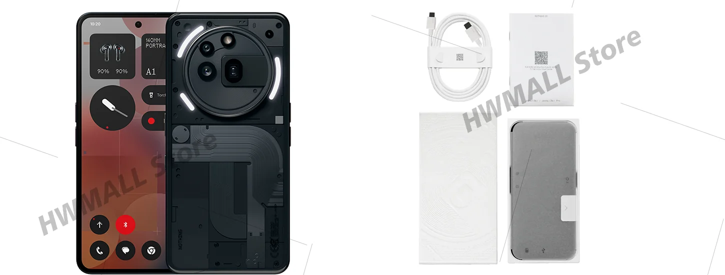 NEW Phone ( 3a ) Pro 6.77 AMOLED Bluetooth 5.4 Snapdragon 7s Gen 3 5G Main camera 50MP 12GB 256GB