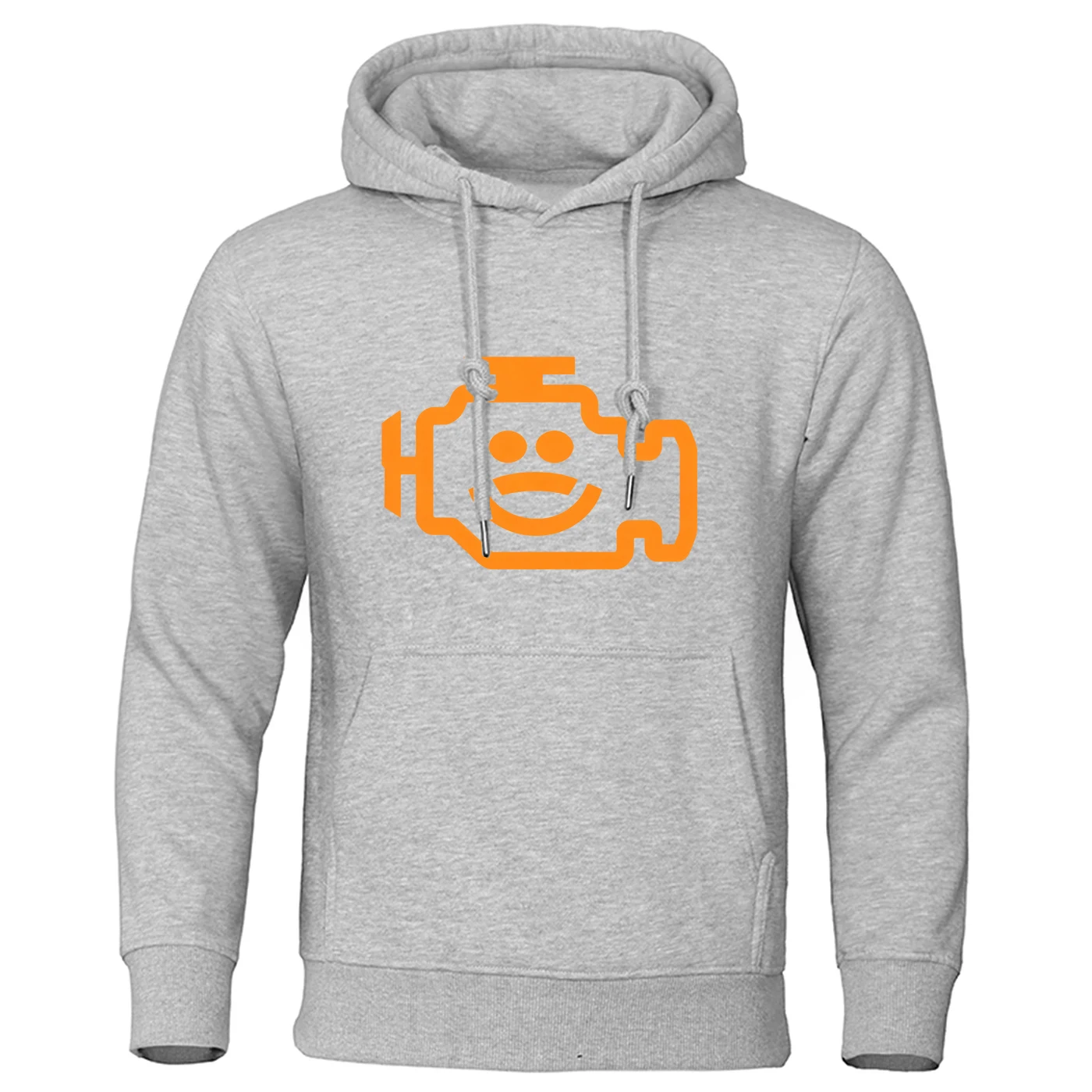 Mechanic Auto Repair Check Engine Funny Hooded Sweatshirt Men Autumn Loose Casual Daily Outdoor Vacation Hoodies Jacket