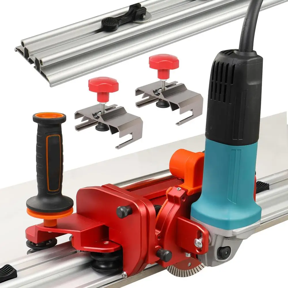 Electric Orbital Angle Grinder Tile Cutter Large Ceramic Porcelain Tiles Up to 124 inches Precise Ceramic Tile Cutting