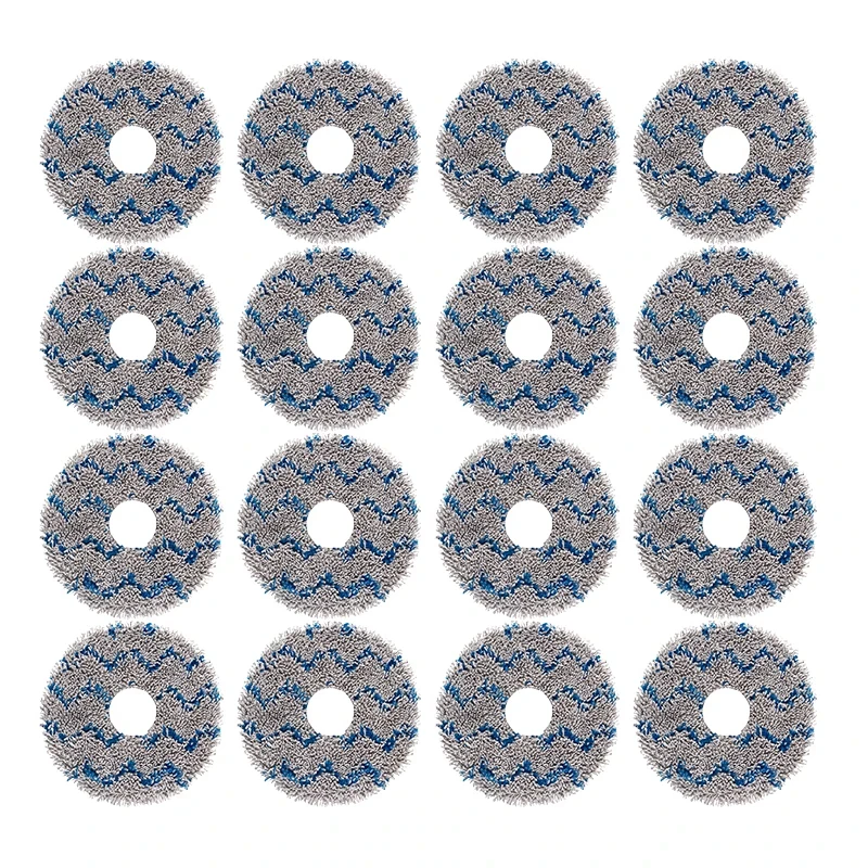 Replacement for Ecovacs T10 TURBO / Deebot X1 / OMNI / X1 TURBO T20 Robot Vacuum Cleaner Mop Cloth Washable Mop Pads Parts