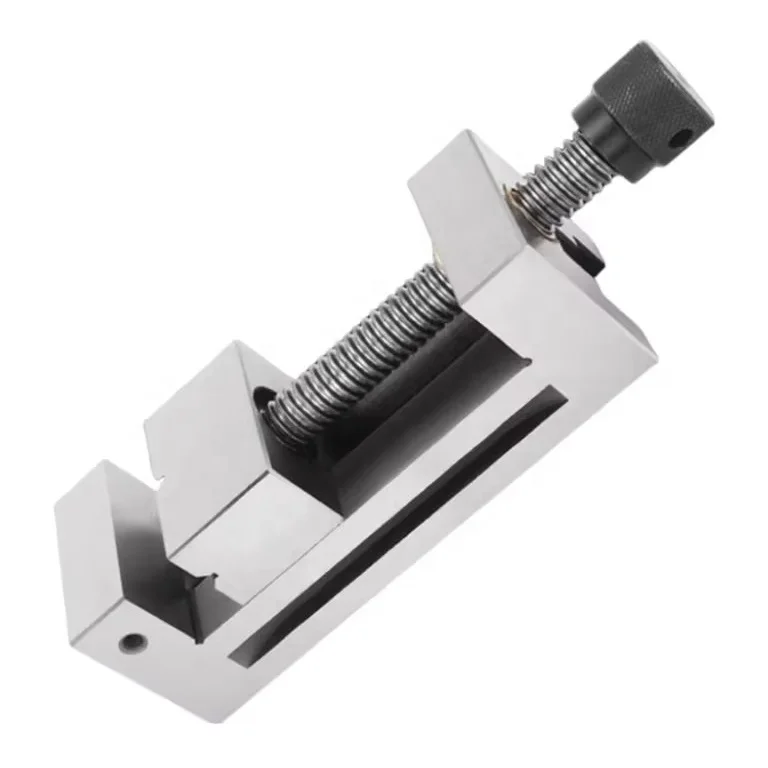 Industrial Quick-Clamping Milling Machine Vise, Manual Drive, Metalworking Accessories