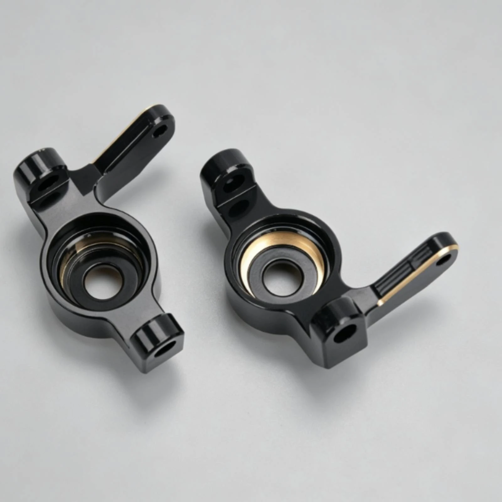 Steering Mount Housing Weights Weighted RC Steering Mounts with Hardware Component Angular Holder Stable for Crawler Enthusiasts