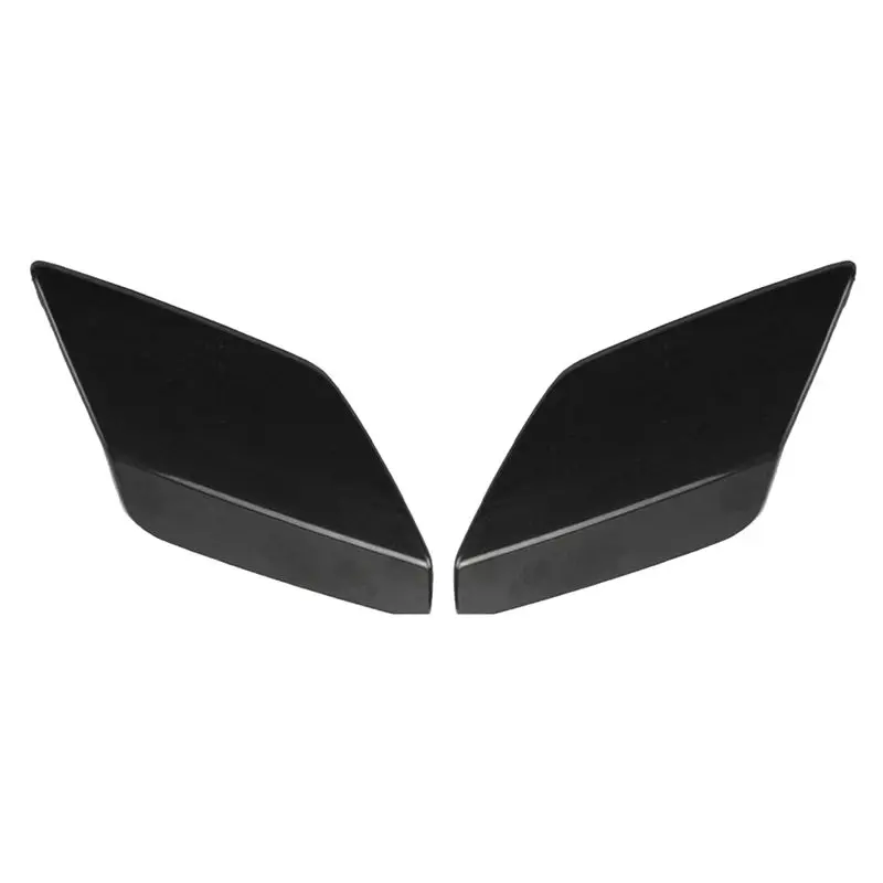 Plain 4Pcs Left + Right Front Bumper Headlight Washer Nozzle Jet Cover Caps For Golf VI 6 MK6 5K0955109C 5K0955110C No Paint