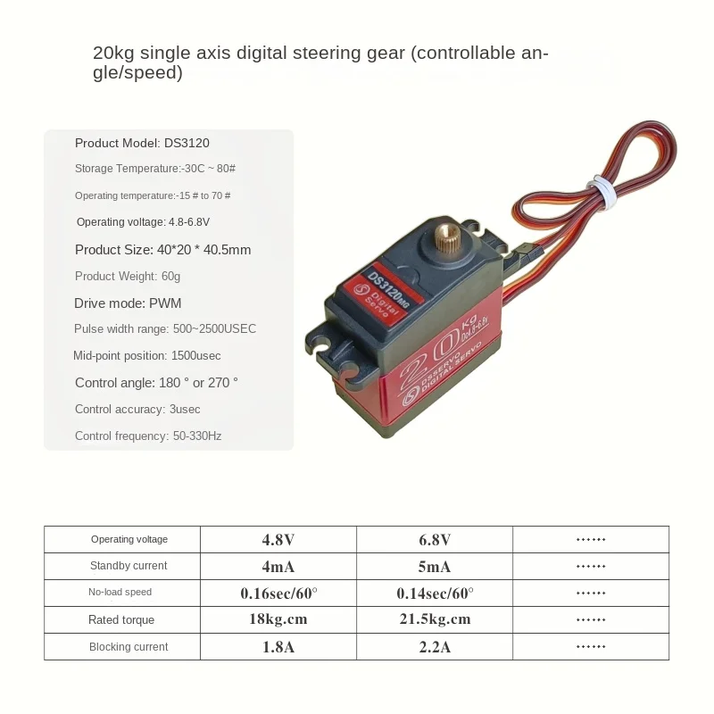 2 dof Roboterarm horizontale und vertikale kardanische Halterung DIY festes Zubehör geeignet für mg996 Lenkgetriebe programmier bares Kit – Detail 12