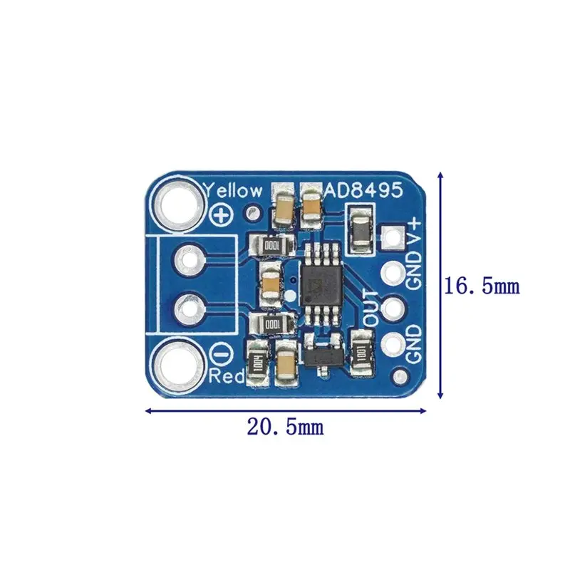 High Quality AD8495 Amplifier Module-1PCS K-Type Thermocouple Analog Output Amplifier