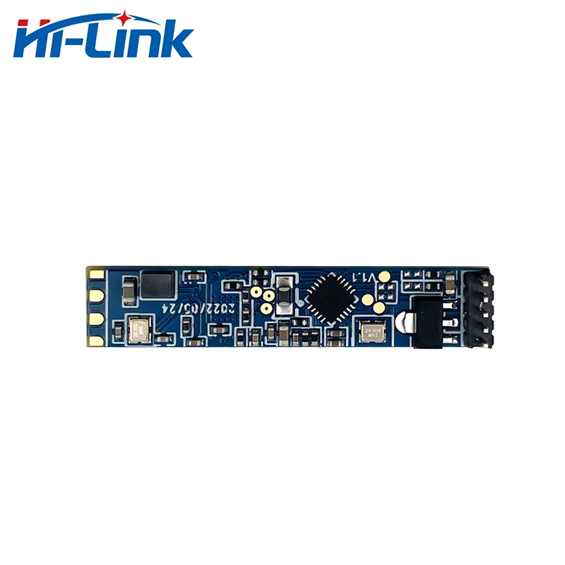 Módulo de sensor de radar de Uds de tamaño pequeño, 5 HLK-LD2410B, electrónico inteligente, detección de estado de presencia humana de 24GHz, envío gratis