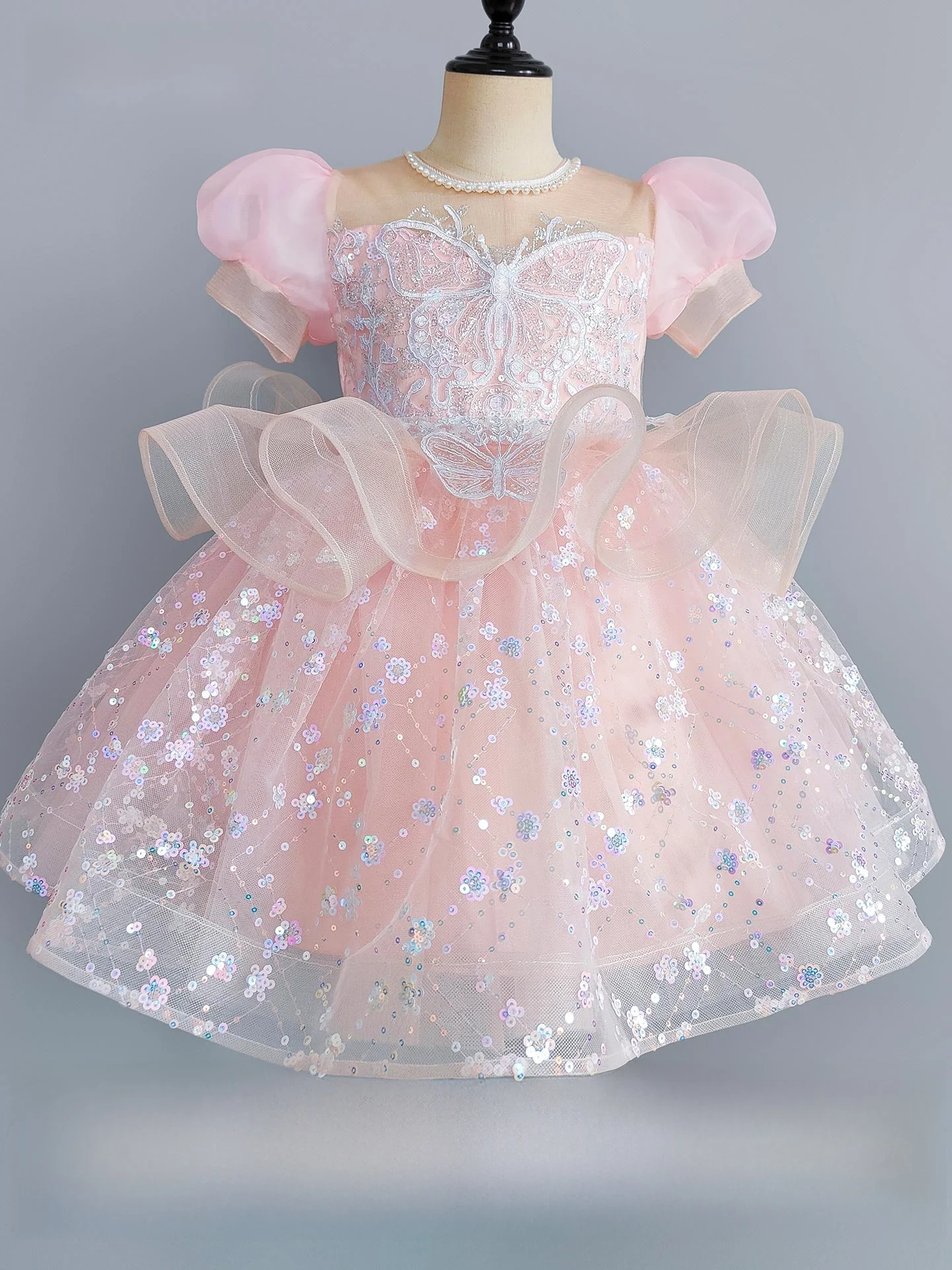 ballet-skirt-children's-puffy-princess-performance-dress-cute-girl's-outfit-kindergarten-show-costume-kids'-apparel