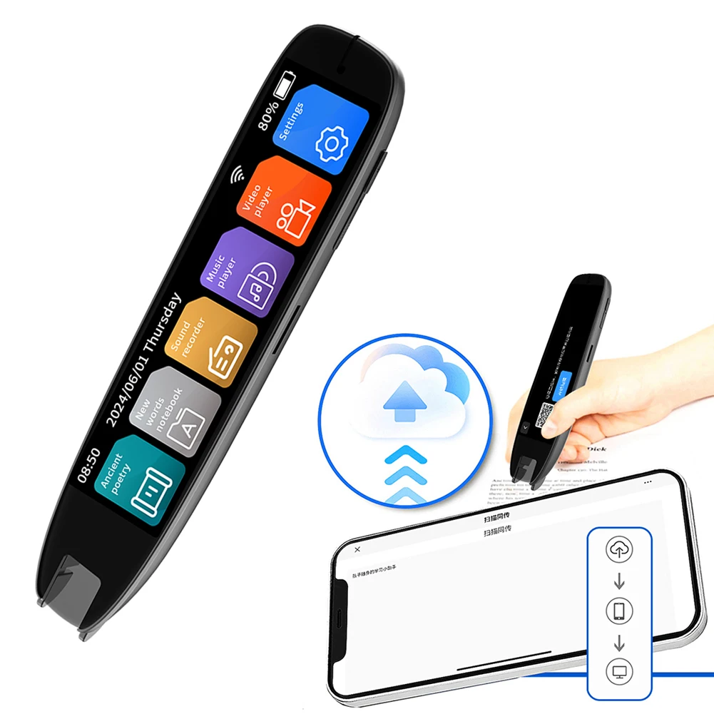 

142 Language Translator Pen Reading Pen Language Translator Device Voice Translator for Kids & Adults