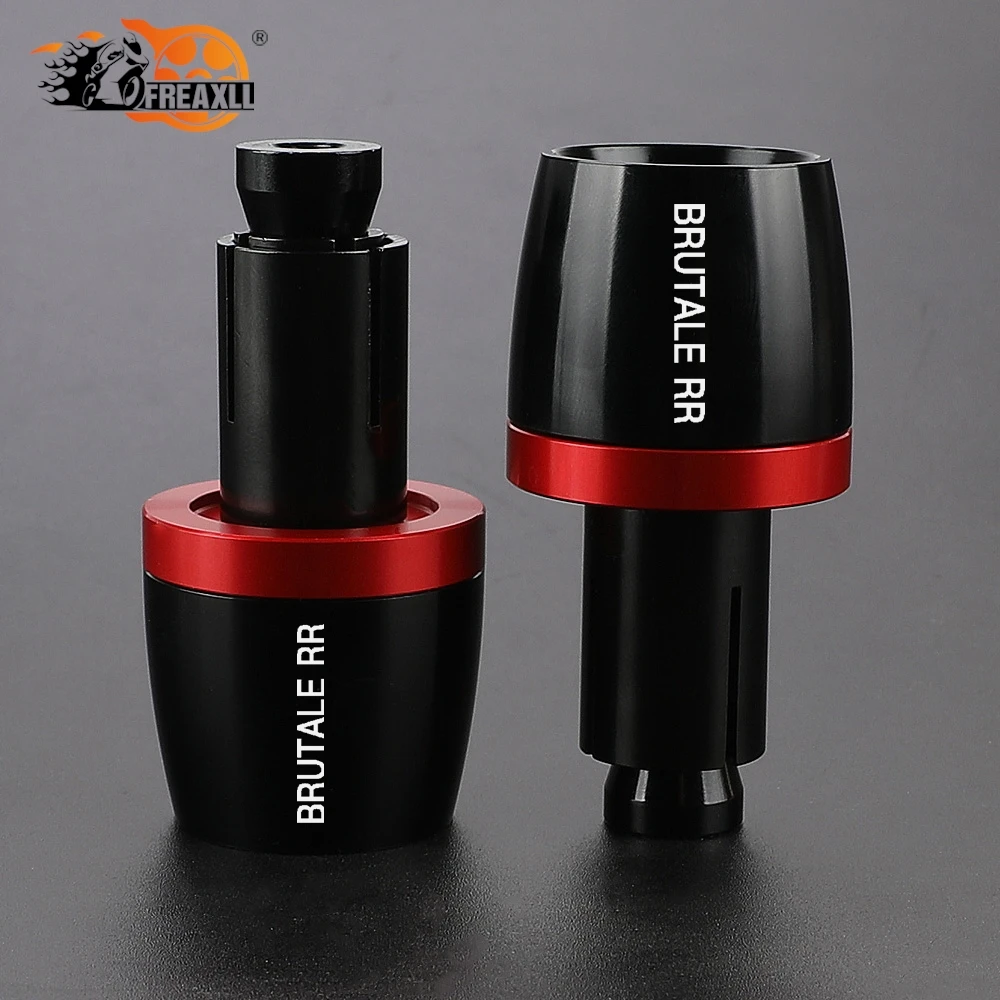 

Motorcycle Accessories CNC Handlebar Grip Ends Plug Slider Cover For MV Agusta Brutale 800 RR/RC/RR LH44 Dragster RR/RC SCS